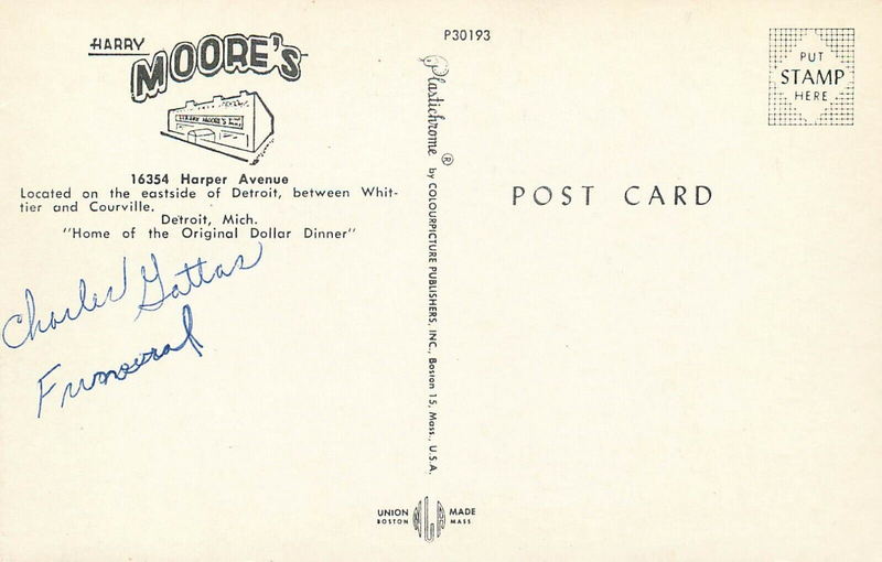 I-Rock Night Club (Macs Cafe, Harry Moores) - Vintage Postcard